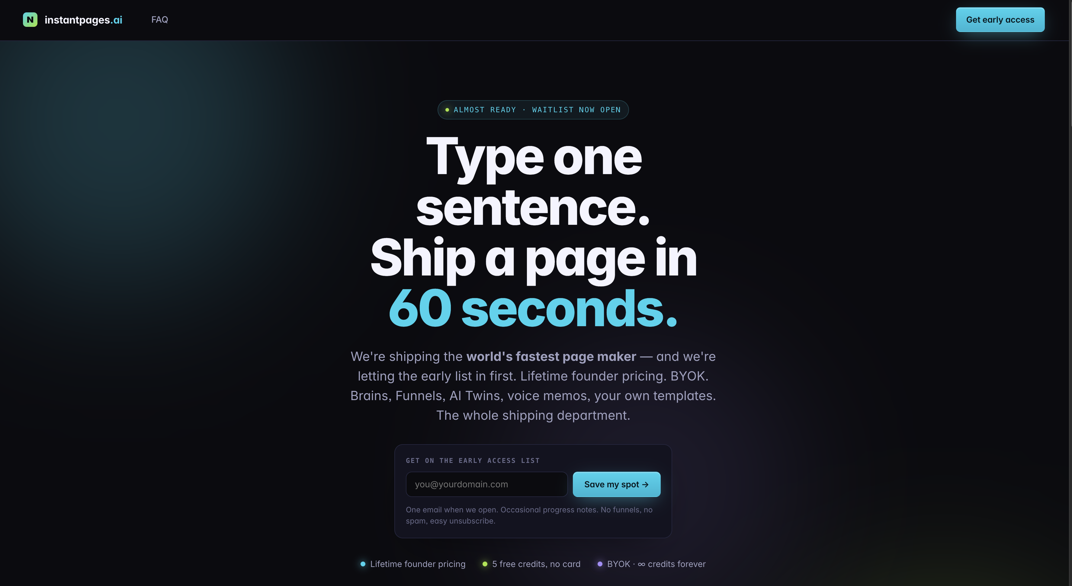InstantPages.ai